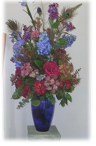 This Large arrangement can be used as an altar piece at the church 